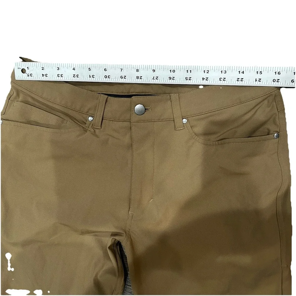 Lululemon ABC Pant Slim Fit LM5971S Tan Men Size‎ 32 32x31